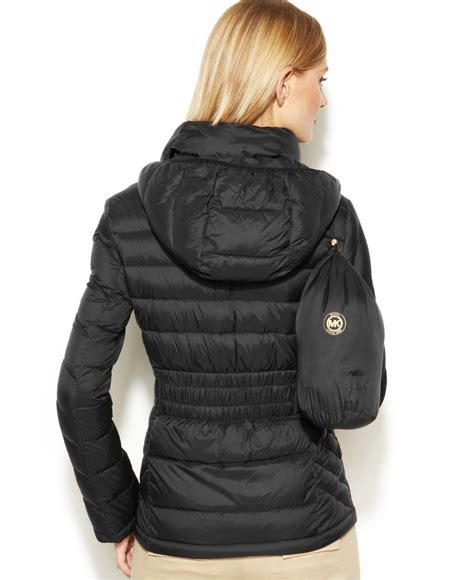 michael kors puffer jacket women's the bay|michael kors reversible puffer jacket.